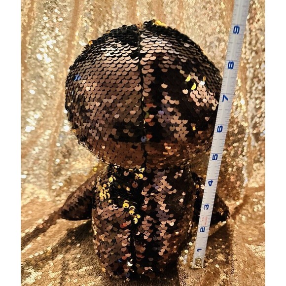 Ty FLIPPABLES Sequins DANGLER the Sloth 9” Size Stuffed Plush Toy P12 - Picture 3 of 6